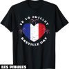 Fete Nationale T-Shirt Vintage Le 14 Juillet Bastille Day