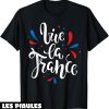 Fete Nationale T-Shirt Vive La France Citation Patriotique