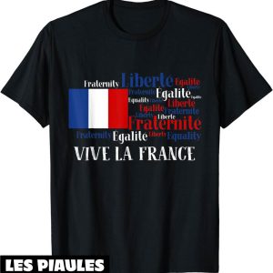 Fete Nationale T-Shirt Vive La France Le 14 Juillet
