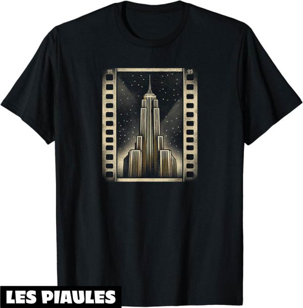 Film T-Shirt Ecran Argente Empire State
