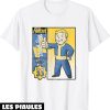 Film T-Shirt Fallout Tv Series Vault-Tec Cartes