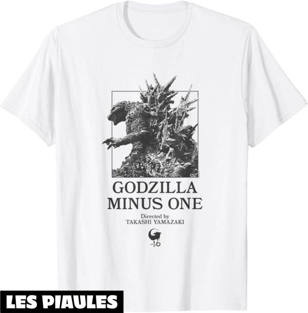 Film T-Shirt Godzilla Minus One Boite Monstre De Film