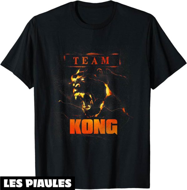 Film T-Shirt Godzilla Vs Kong De L’equipe Kong Monarch