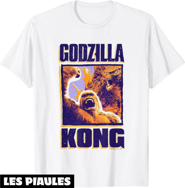 Film T-Shirt Godzilla X Kong Monsterverse Faites Equipe