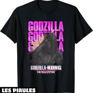 Film T-Shirt Godzilla X Kong The New Empire Film Godzilla