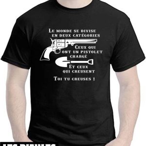 Film T-Shirt Le Monde Se Divise En Deux Categories