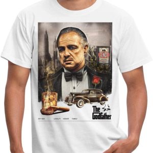 Film T-Shirt Le Parrain Film De Mafia Don Corleone Merch