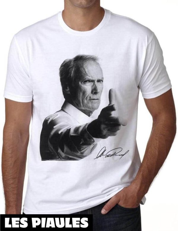 Film T-Shirt Le Pistolet De Clint Eastwood Clint Eastwood
