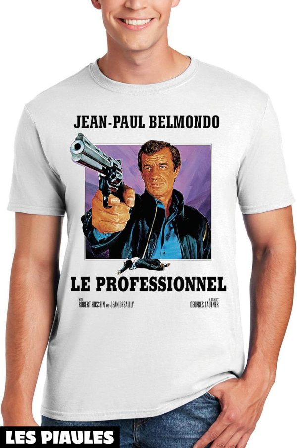 Film T-Shirt Le Professionnel Jean Paul Belmondo Cinema