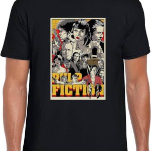 Film T-Shirt London Rainbow Notting Hill De Pulp Fiction