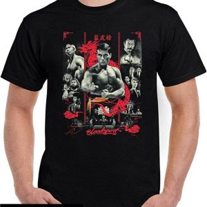Film T-Shirt Martial Arts Jean Claude Van Damme Film