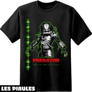 Film T-Shirt Predator Iso Film Yautja Xenomorph Arnold