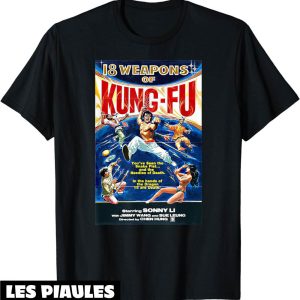Film T-Shirt Retro De Film D’arts Martiaux Vintage Kungfu