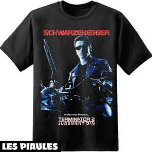 Film T-Shirt Terminator 2 Retro Style Classique