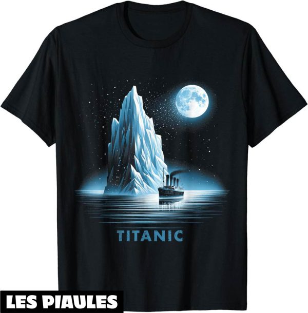 Film T-Shirt Titanic Bateau Coulant A Frappe Iceberg