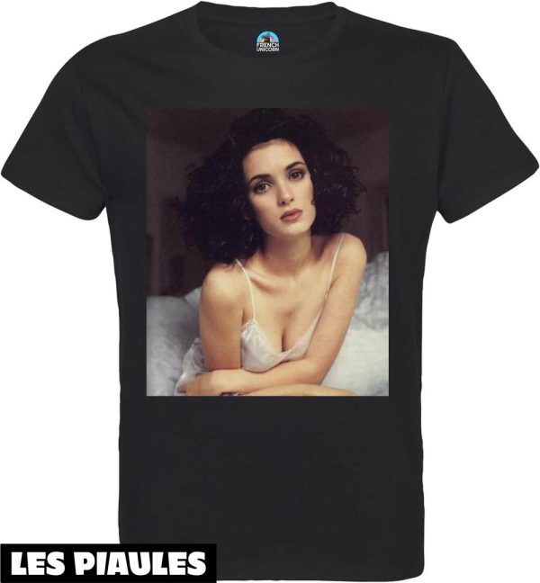 Film T-Shirt Winona Ryder Actrice Hollywood Celebrite Photo