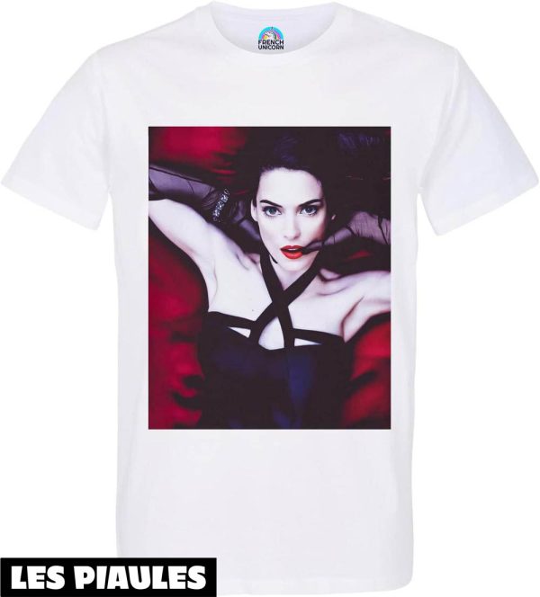 Film T-Shirt Winona Ryder Actrice Robe Hollywood Celebrite