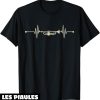 Musique T-Shirt Battement De Coeur Jazz Musique Trompette