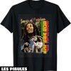 Musique T-Shirt Bob Marley Freedom Vintage Reggae