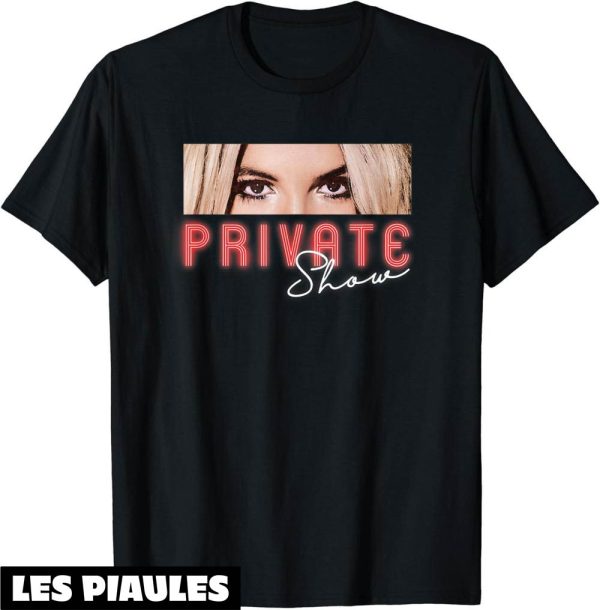 Musique T-Shirt Britney Spears Show Prive