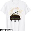 Musique T-Shirt Cadeau Pour Un Pianiste Notes De Musique