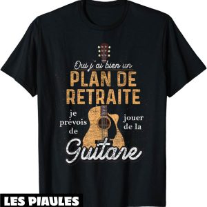 Musique T-Shirt Cadeau Rock Musique Plan De Retraite