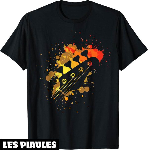 Musique T-Shirt Chemise Du Bassiste Groupe De Musique