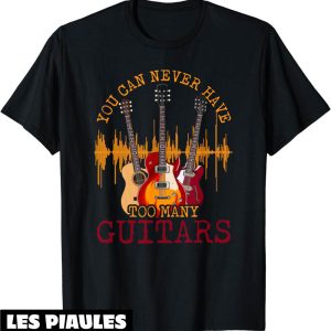 Musique T-Shirt Drole Cadeau Pour Guitariste L&rsquo;instrument