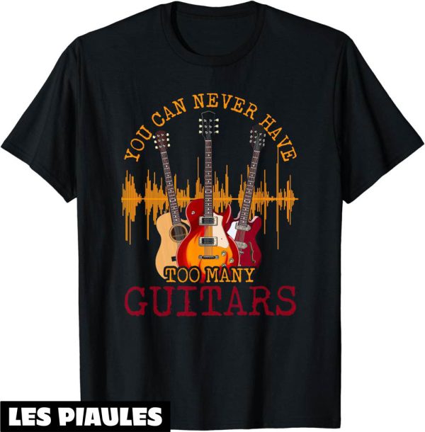 Musique T-Shirt Drole Cadeau Pour Guitariste L’instrument