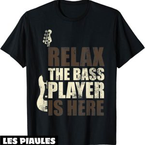 Musique T-Shirt Drole Cadeau Pour Le Bassiste Basse Guitare