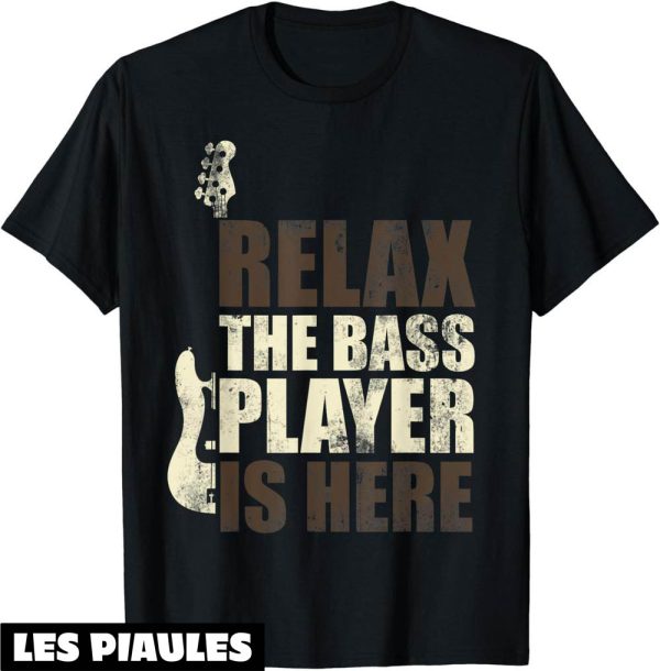 Musique T-Shirt Drole Cadeau Pour Le Bassiste Basse Guitare