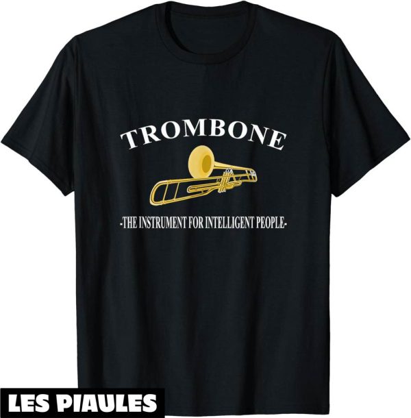 Musique T-Shirt Fanfare Tromboniste Cadeau Pour Le Musicien