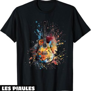 Musique T-Shirt Guitare Cadeau Musicien Instrument