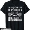 Musique T-Shirt Guitariste Drole Pour Les Fans De La Guitare