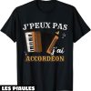Musique T-Shirt Instrument De Musique Accordeon