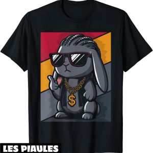 Musique T-Shirt Lapin Hip-Hop Rappeur
