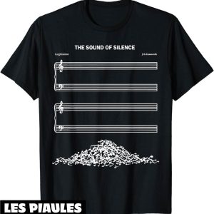 Musique T-Shirt Le Son Du Silence Amoureux De La Musique
