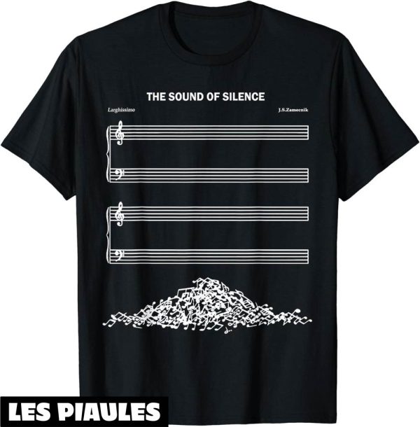 Musique T-Shirt Le Son Du Silence Amoureux De La Musique