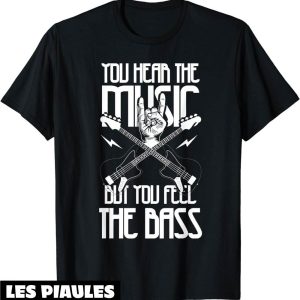 Musique T-Shirt L’instrument De Musique Rock Bassiste