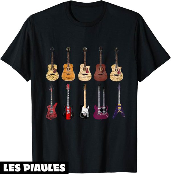 Musique T-Shirt Musique Fans Idee Cadeau Pour Le Guitariste