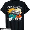 Musique T-Shirt Old School Cassette Couleur Rap Hip Hop