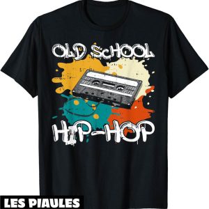 Musique T-Shirt Old School Cassette Couleur Rap Hip Hop