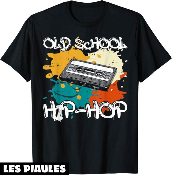 Musique T-Shirt Old School Cassette Couleur Rap Hip Hop