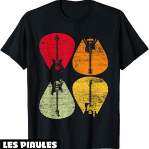 Musique T-Shirt Retro Cadeau Pour Le Guitariste Guitare