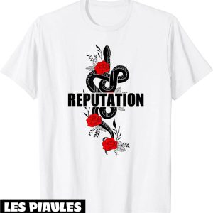 Musique T-Shirt Serpent Avec Fleurs Reputation Dans Le Monde