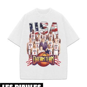 NBA T-Shirt 1992 USA Dream Team Olympics Basketball Style