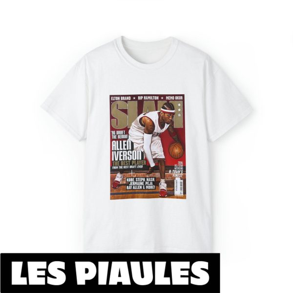 NBA T-Shirt Allen Iverson Magazine Slam