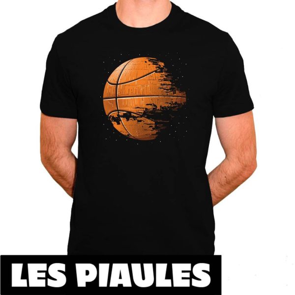NBA T-Shirt Ballon De Basket Etoile De La Mort