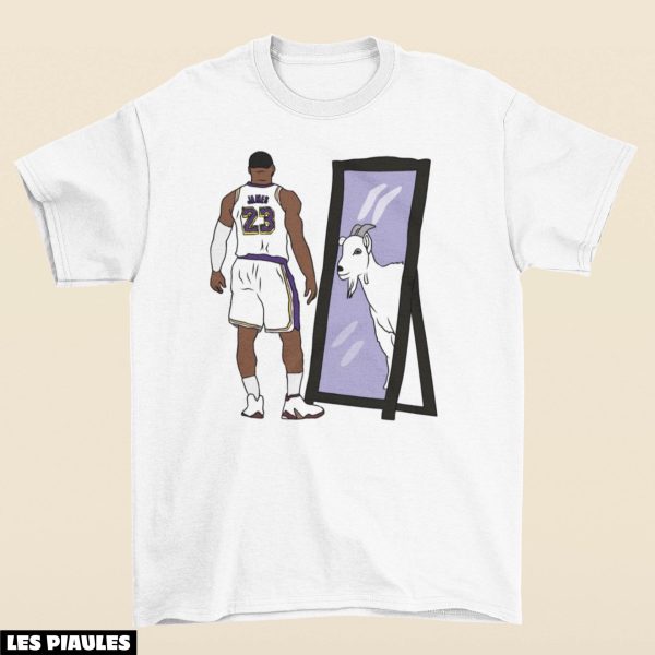 NBA T-Shirt Chevre Miroir LeBron James