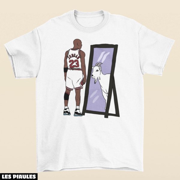 NBA T-Shirt Chevre Miroir Michael Jordan